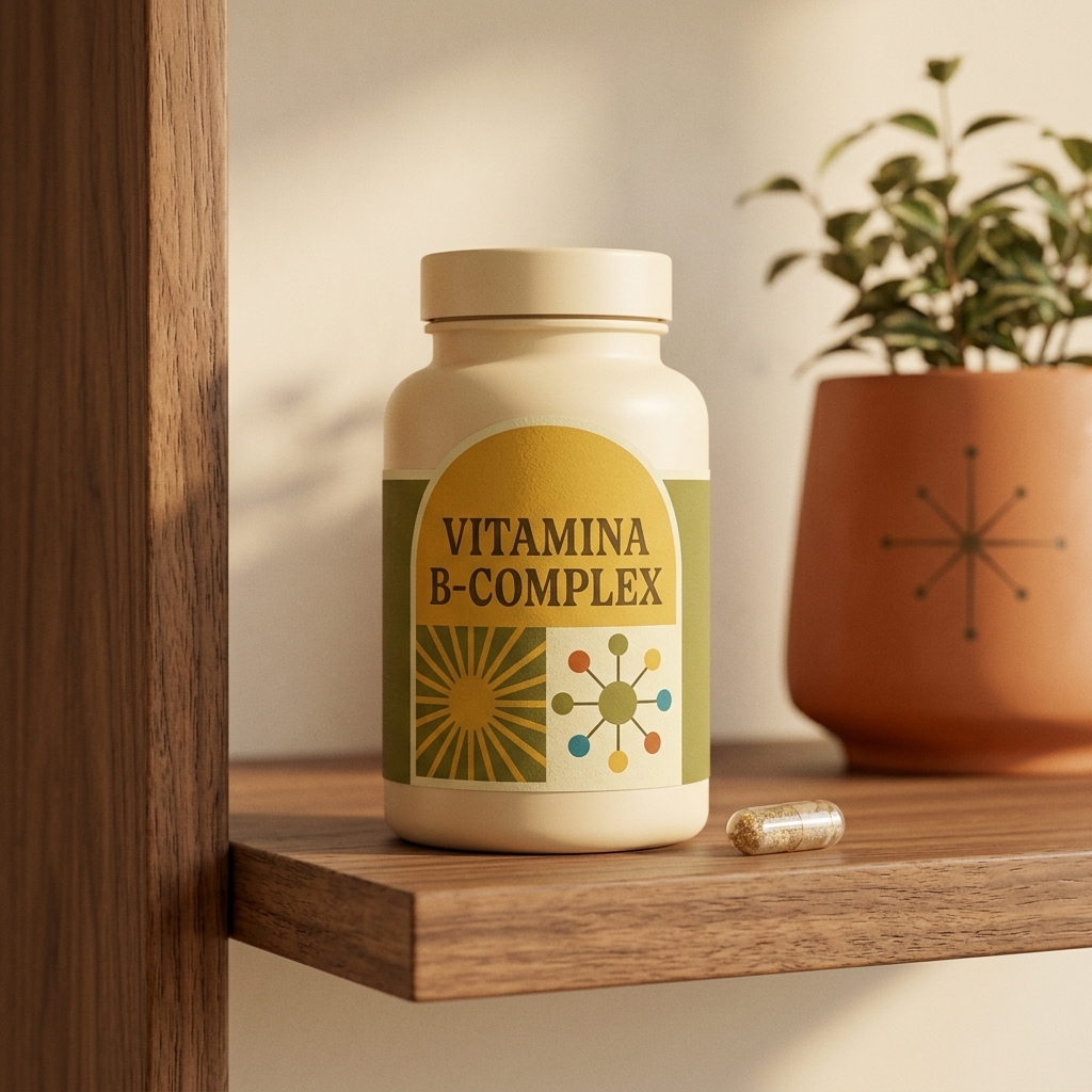 Vitamina B-Complex · Complejo completo · 60 cápsulas